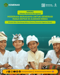 Image of MODERASI BERAGAMA UNTUK GENERASI MASA DEPAN